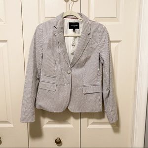 Banana Republic Seersucker Blazer NWT